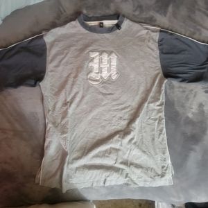 MAKAVELI TSHIRT**MENS LARGE** GREY** RASIED ICONS**COLLECTION